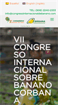 Mobile Screenshot of congresointernacionaldebanano.com